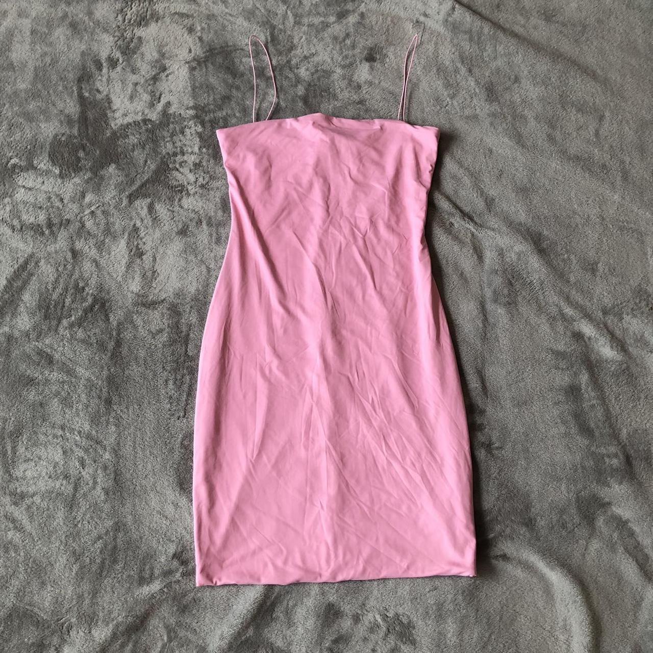 Meshki Women's Pink Dress | Depop