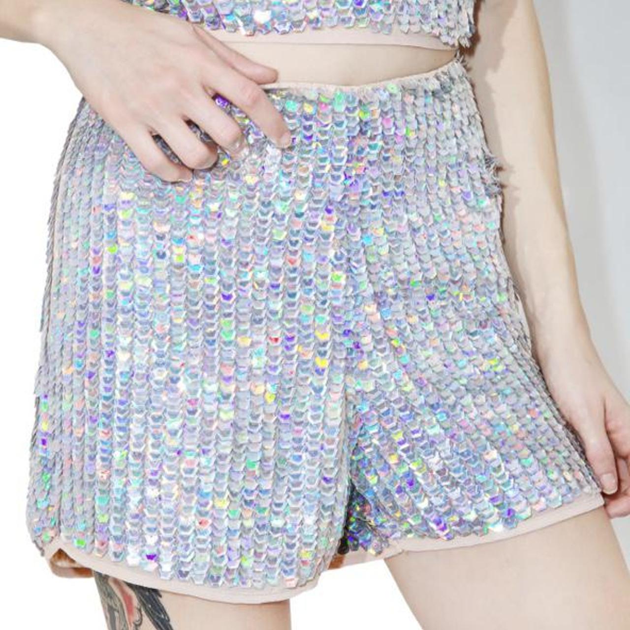 Product Image 1 - Glamorous disco iridescent sequin shorts

Brand
