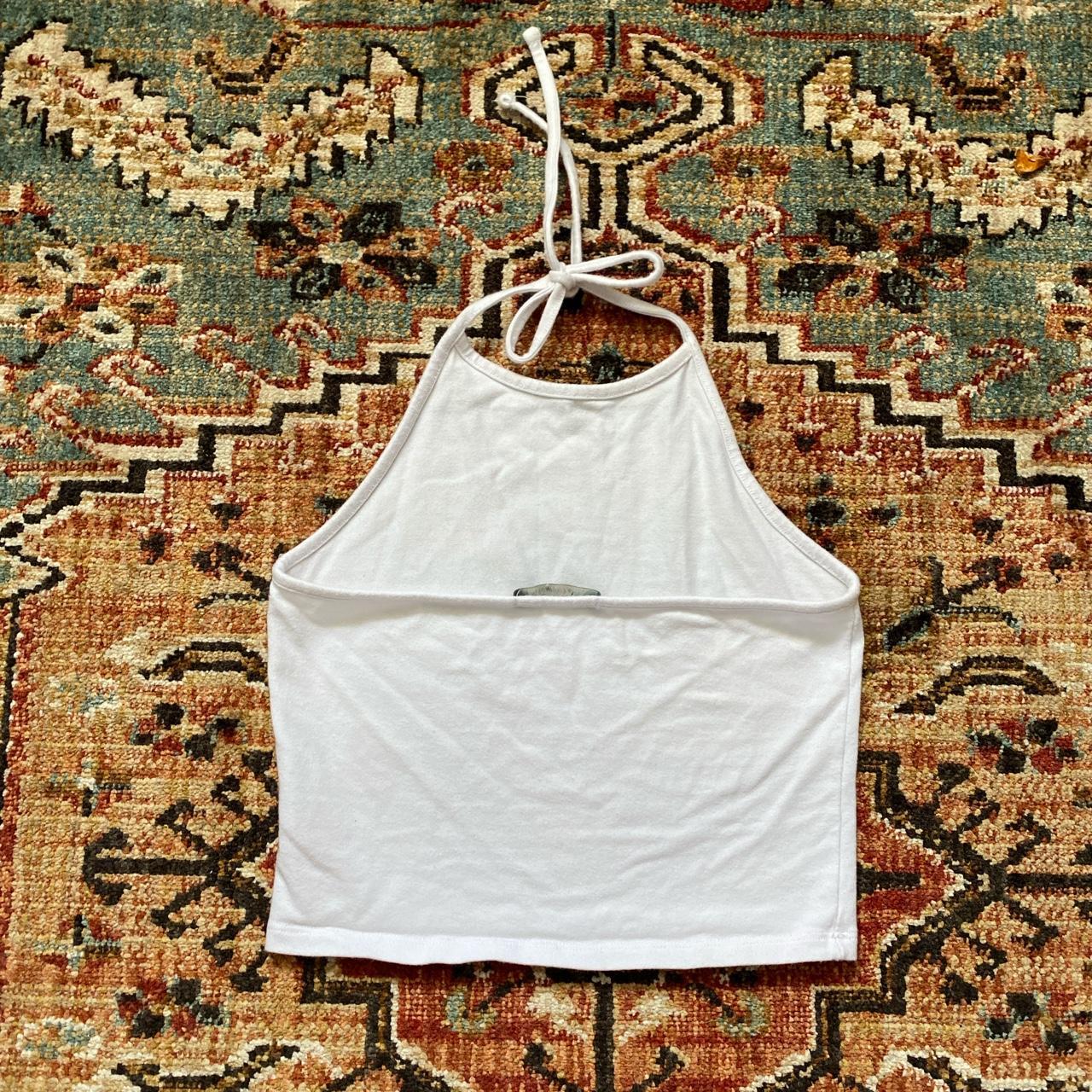 Brandy Melville Halter Top 🌞🤍 / free shipping •... Depop