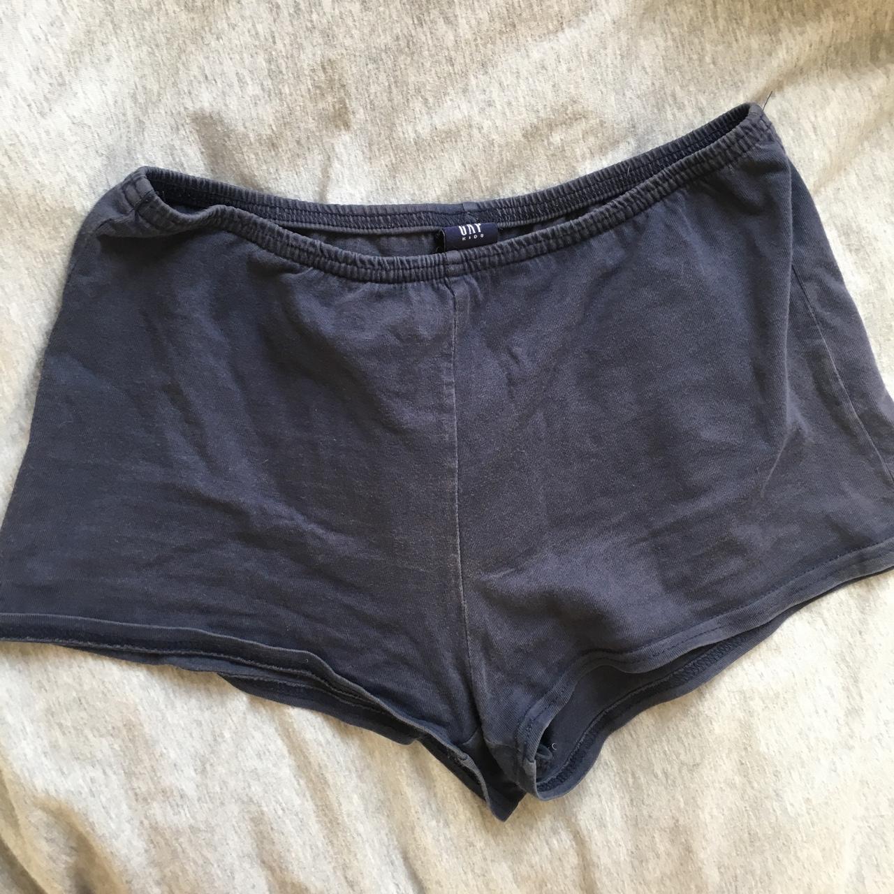 Gap PJ / beach tight shorts navy blue Size 8/10 - Depop