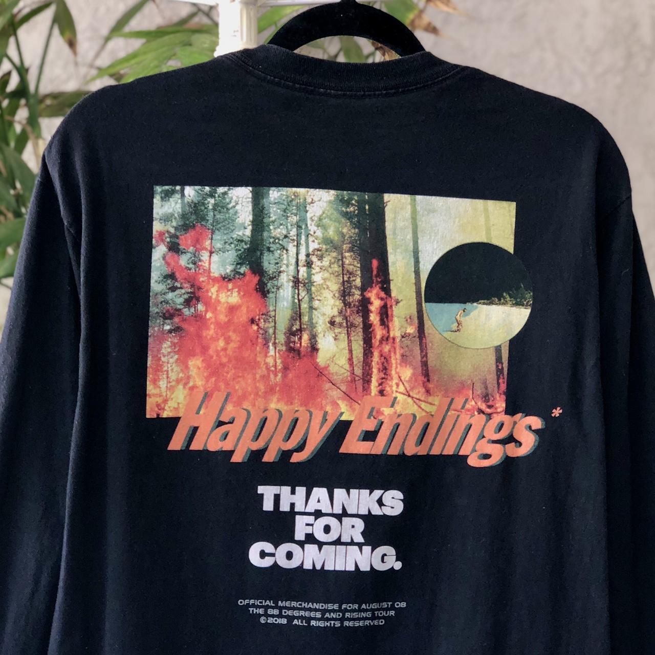 RARE 2018 88 Rising Concert Tour Happy Endings Long... - Depop