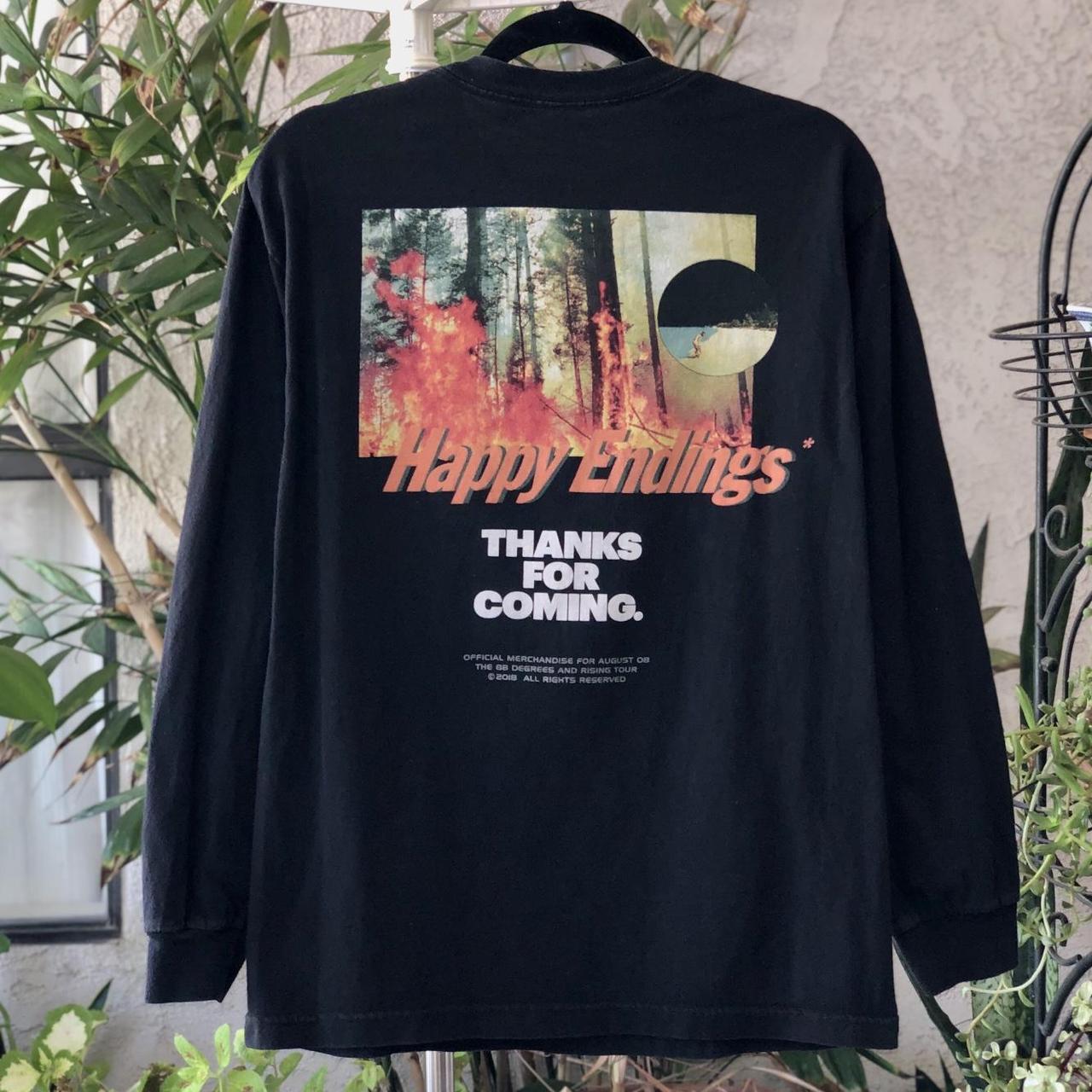 RARE 2018 88 Rising Concert Tour Happy Endings Long... - Depop