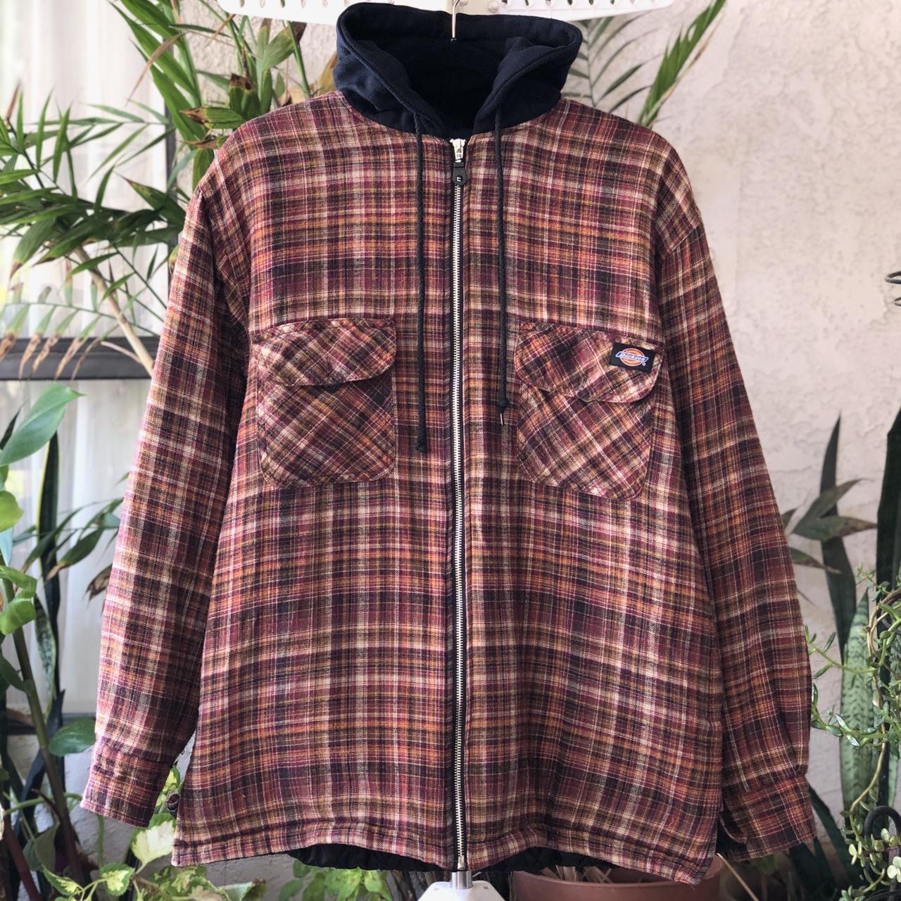 Dickies clearance flannel hoodie