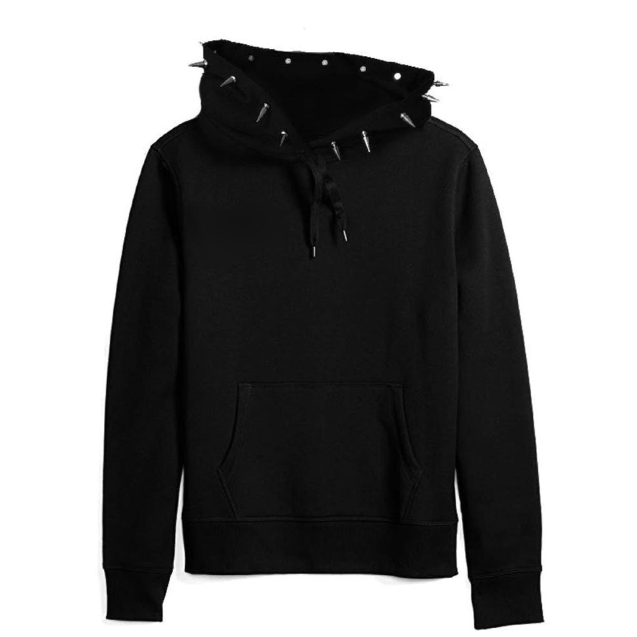 Metal sale spiked hoodie