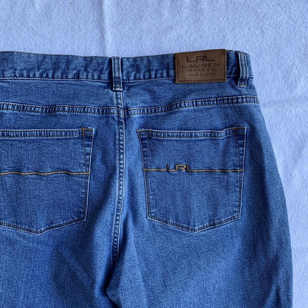 Vintage Ralph Lauren Dark Mom Jeans High rise,... - Depop