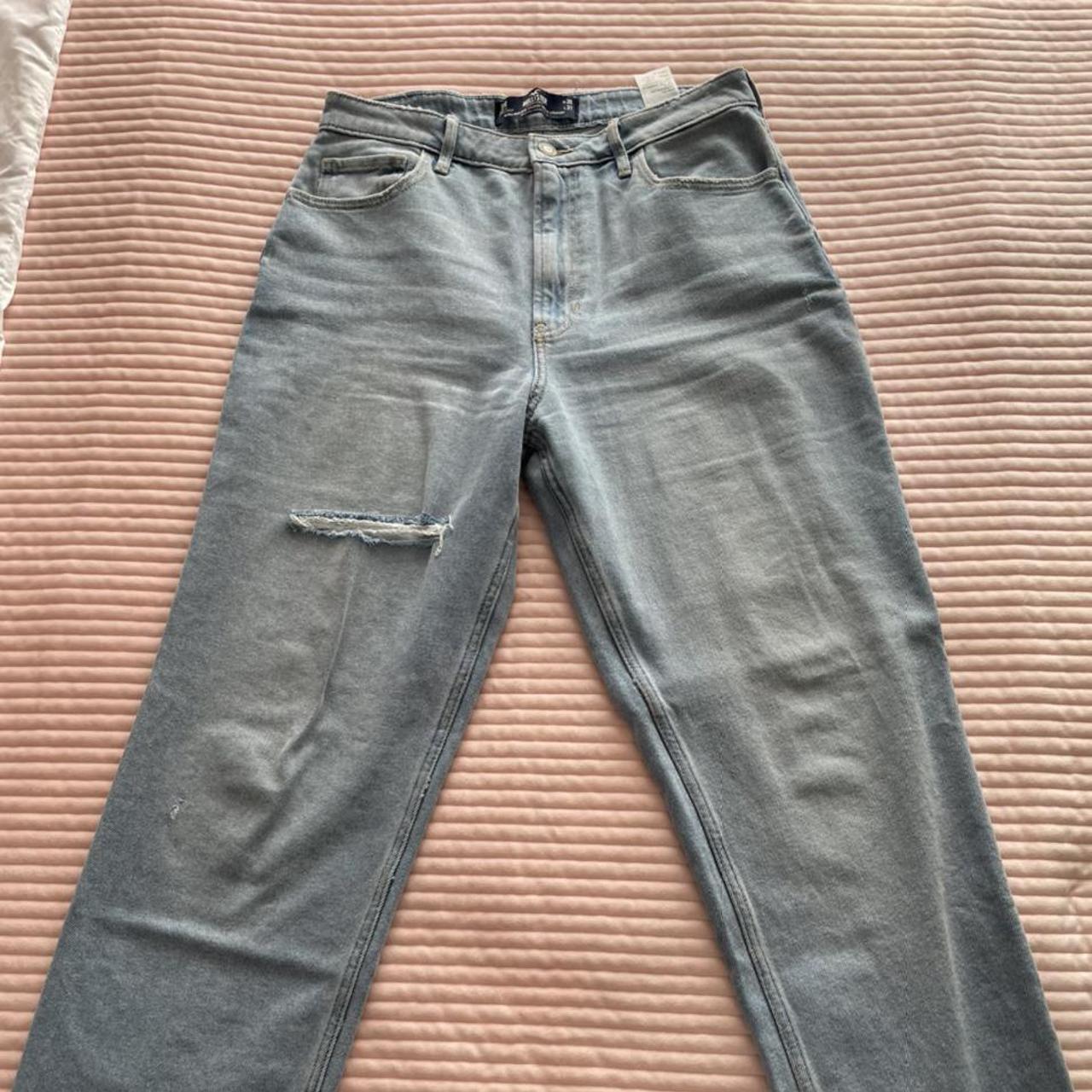 ultra high rise vintage straight jeans