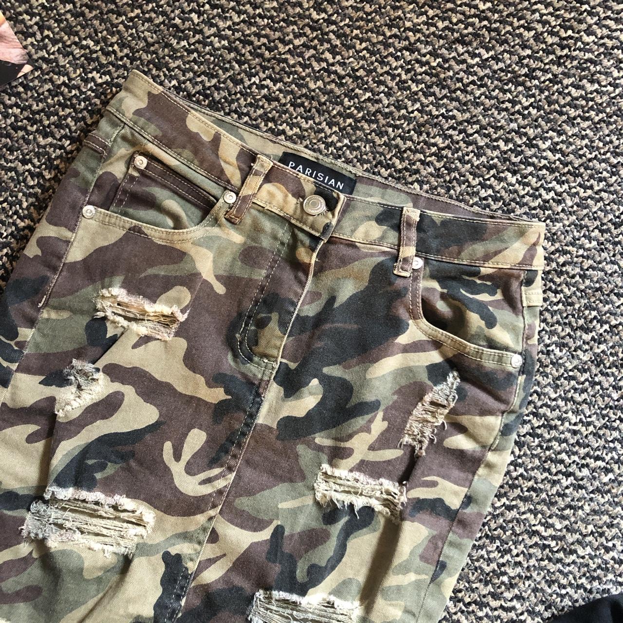 Dv8 army skirt for sale. Bought for £20 selling for... - Depop