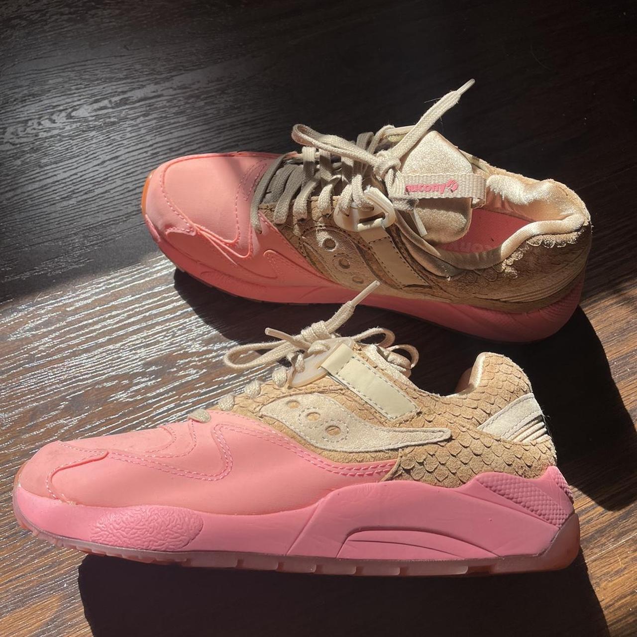 Saucony grid shop 9000 womens pink