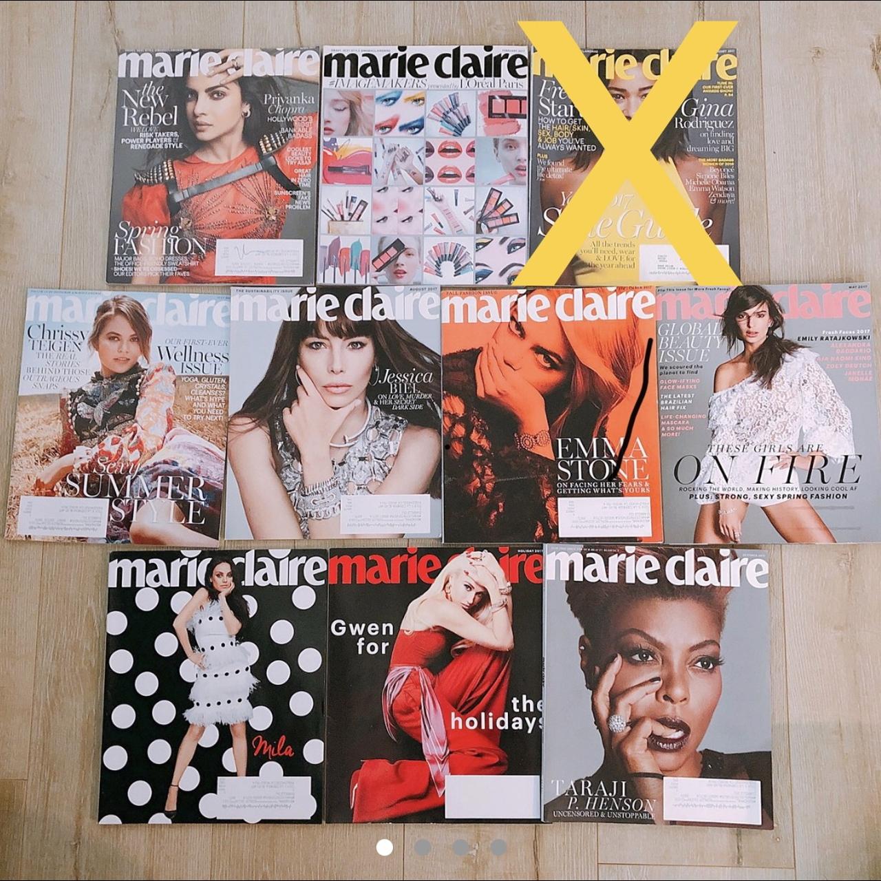 Marie Claire UK Edition Feb 1990 Original Vintage Fashion Magazine Carly  Simon, image size:1280x1280