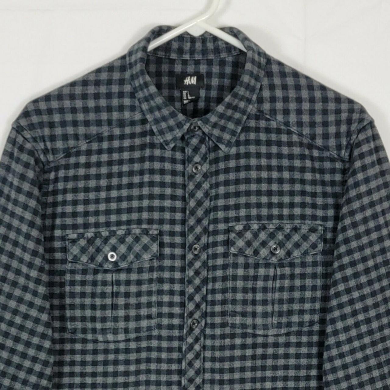 h&m check shirt