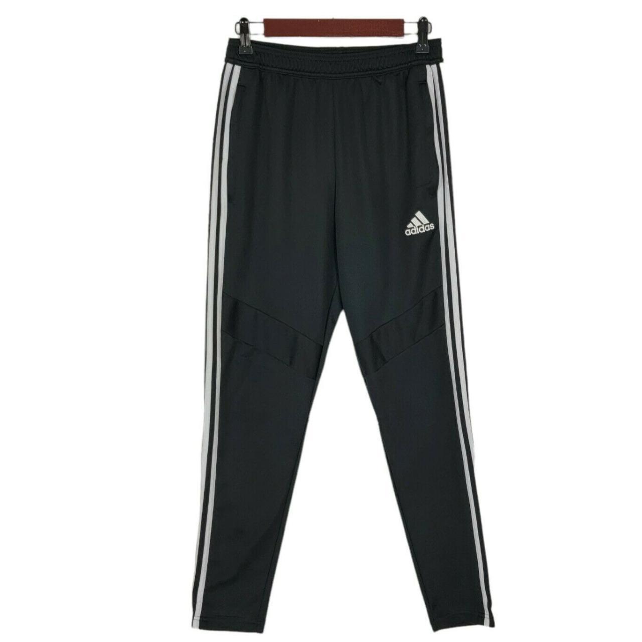 pink and black adidas track pants