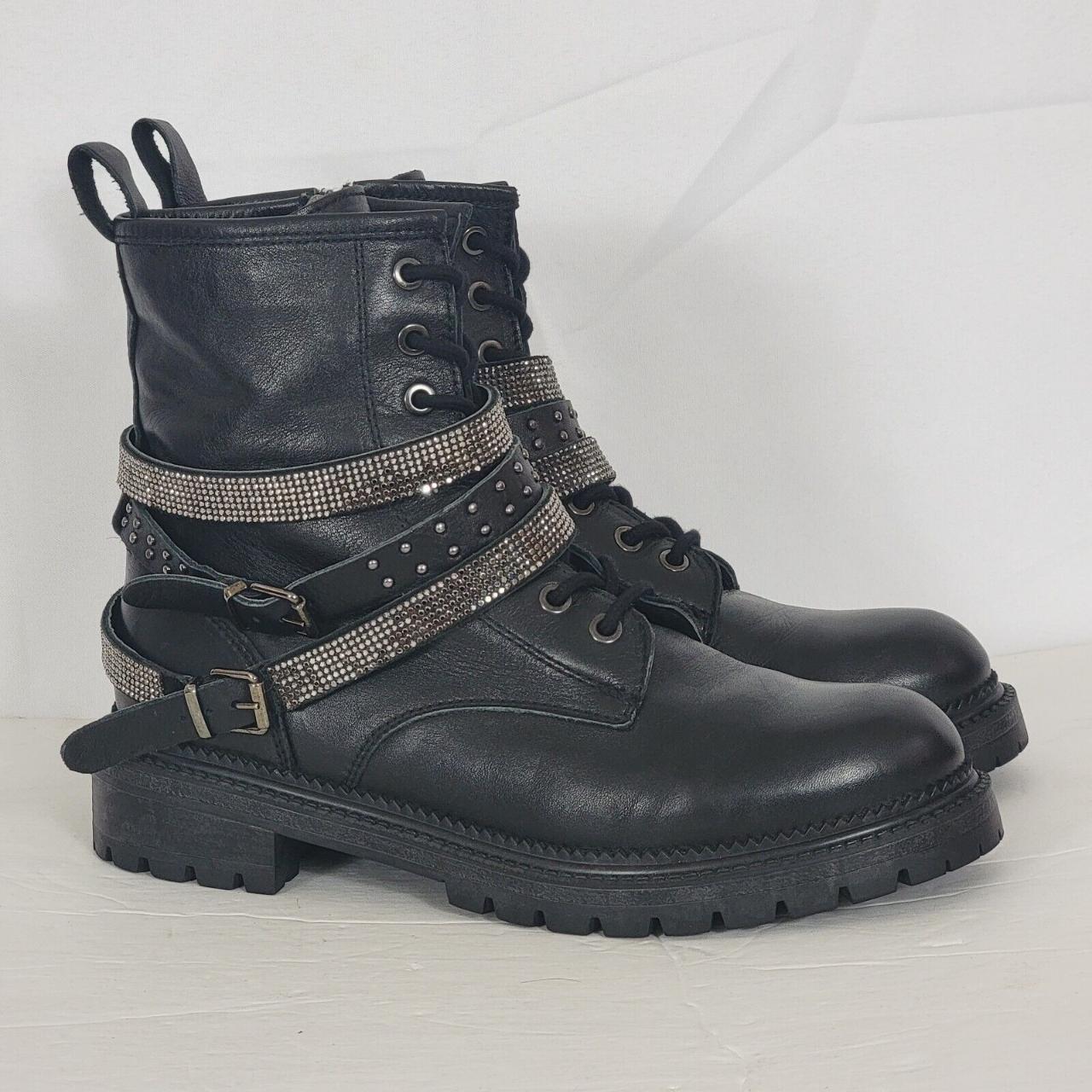 combat boots steve madden