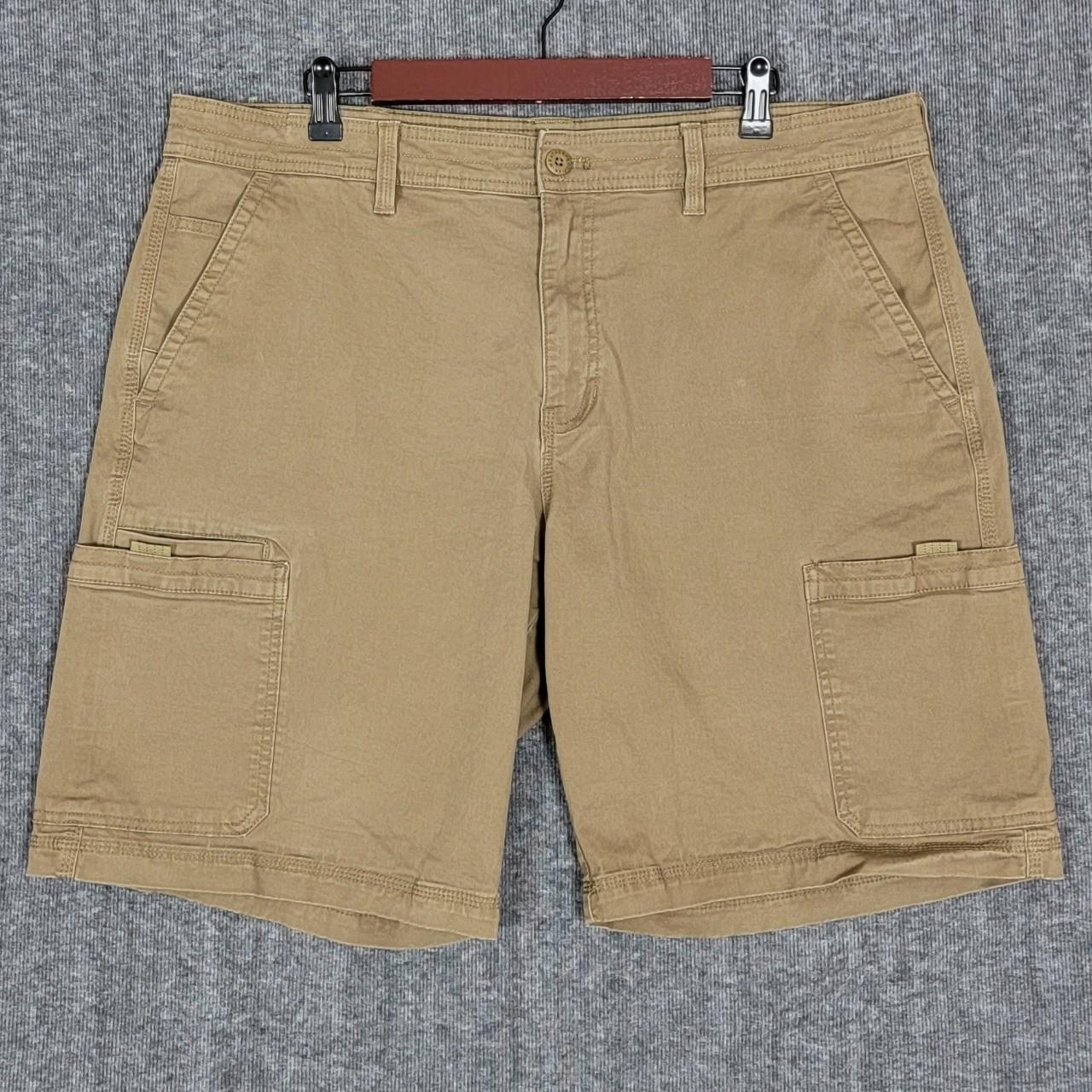 Weatherproof Cargo Shorts Mens 38 Tan Outdoor Hiking... - Depop