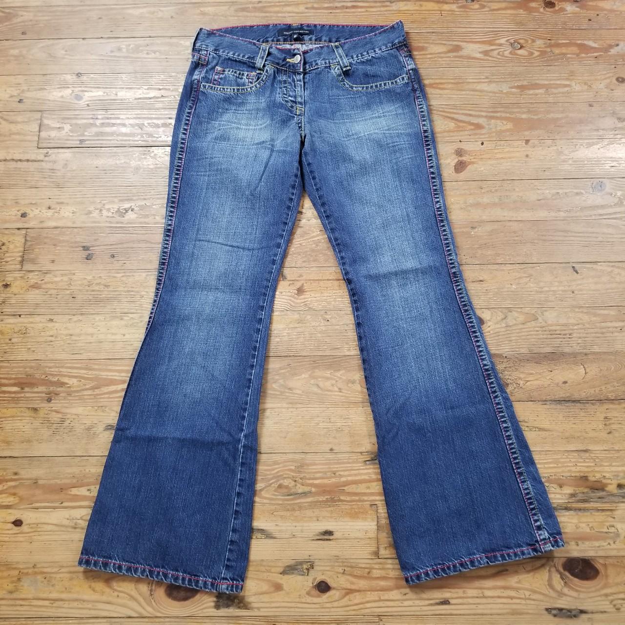 French Connection Women's Blue Jeans | Depop