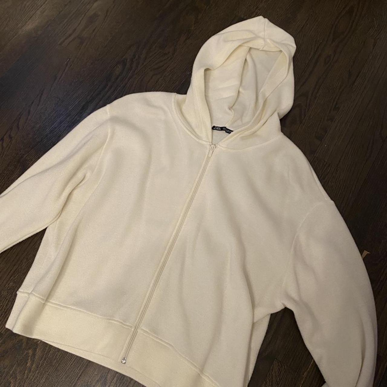 Zara knit jogger + knit zipup sweatshirt (matching... Depop