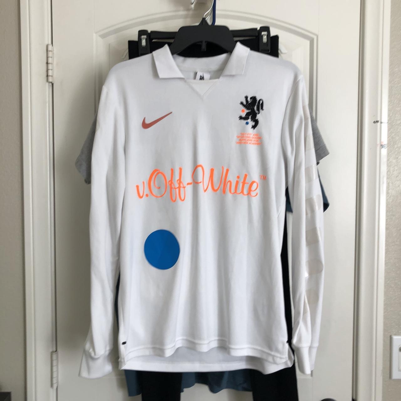 Off white soccer outlet jersey