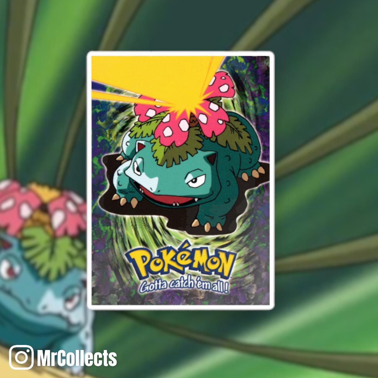 Pokémon Venusaur Topps pokemon pokemoncards Depop