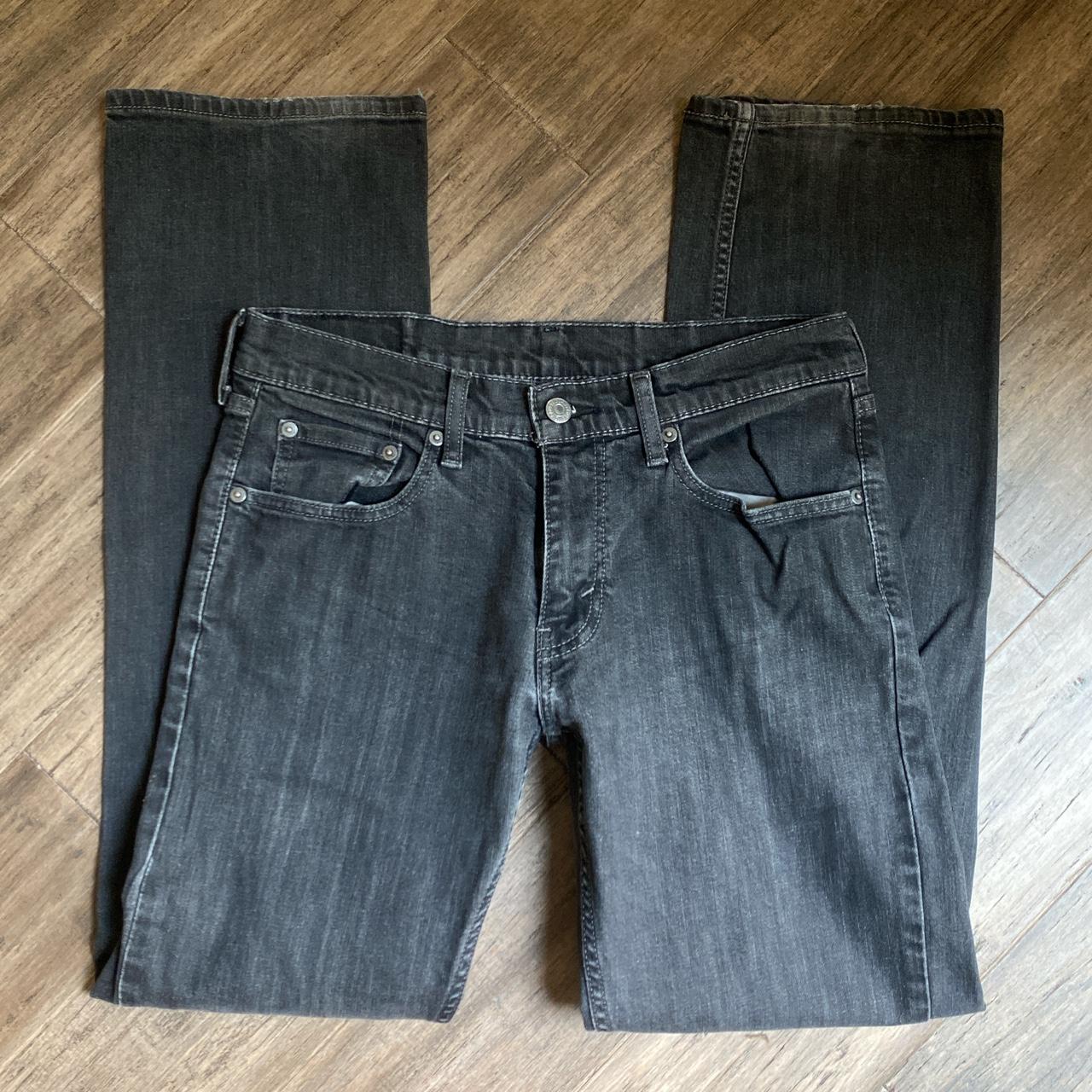 Levi’s Dark Charcoal 559 Jeans - nice faded... - Depop