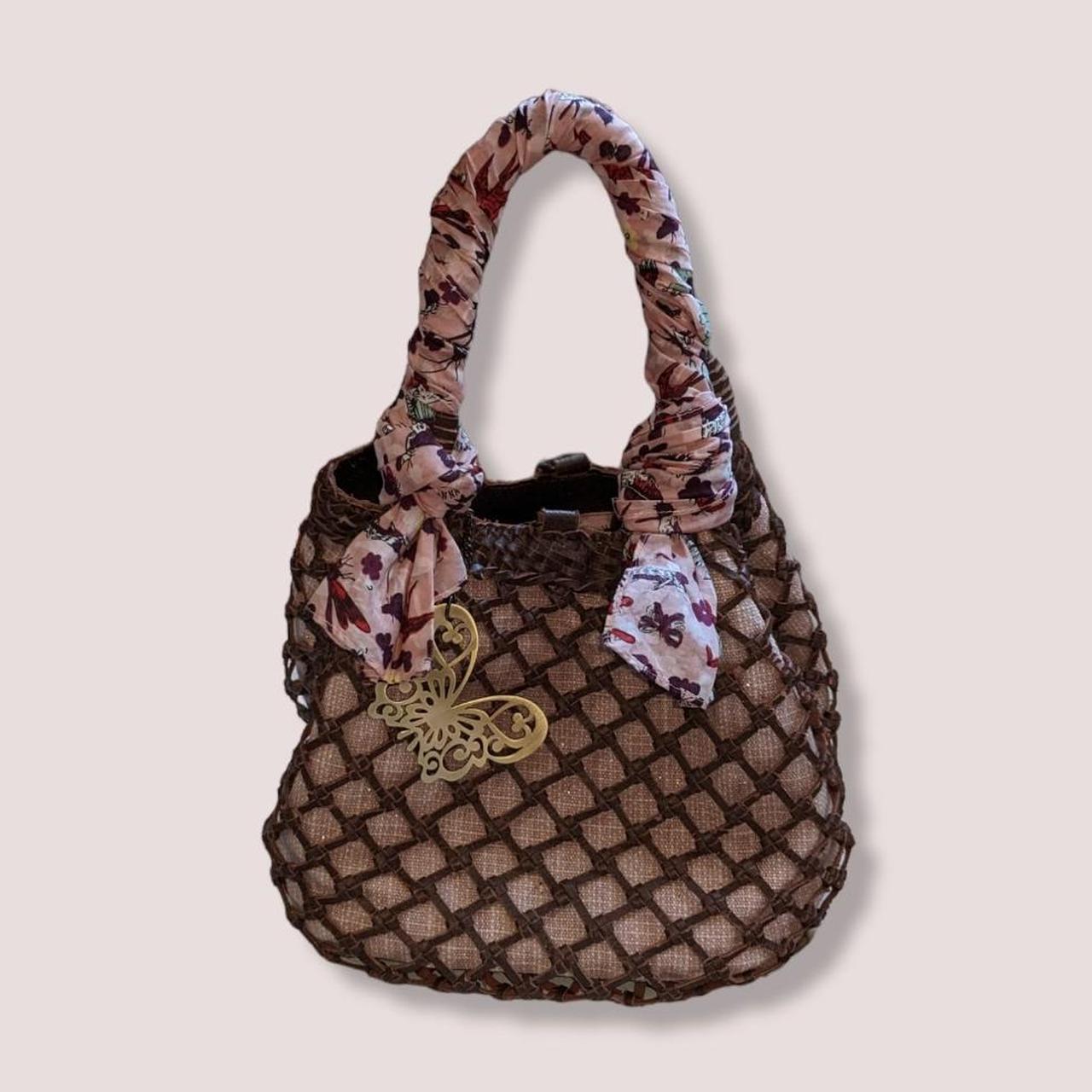 Anna Sui Women's Pink and Brown Bag (2)