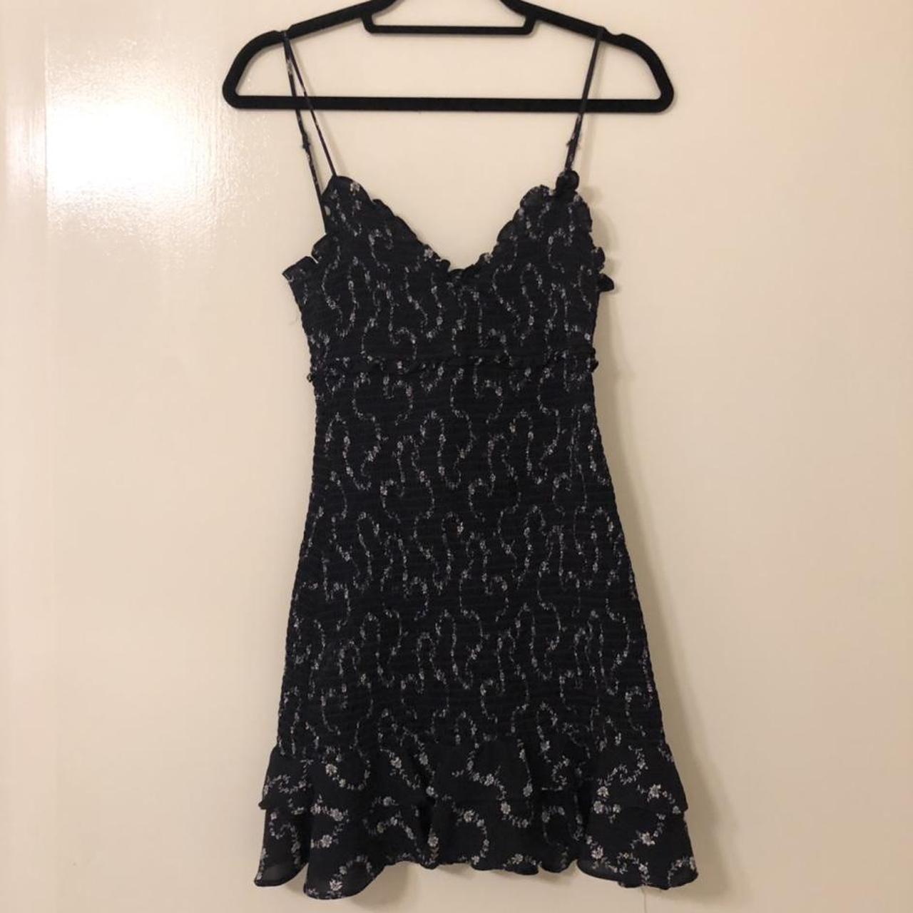 LIKELY Women's Navy and White Dress (2)
