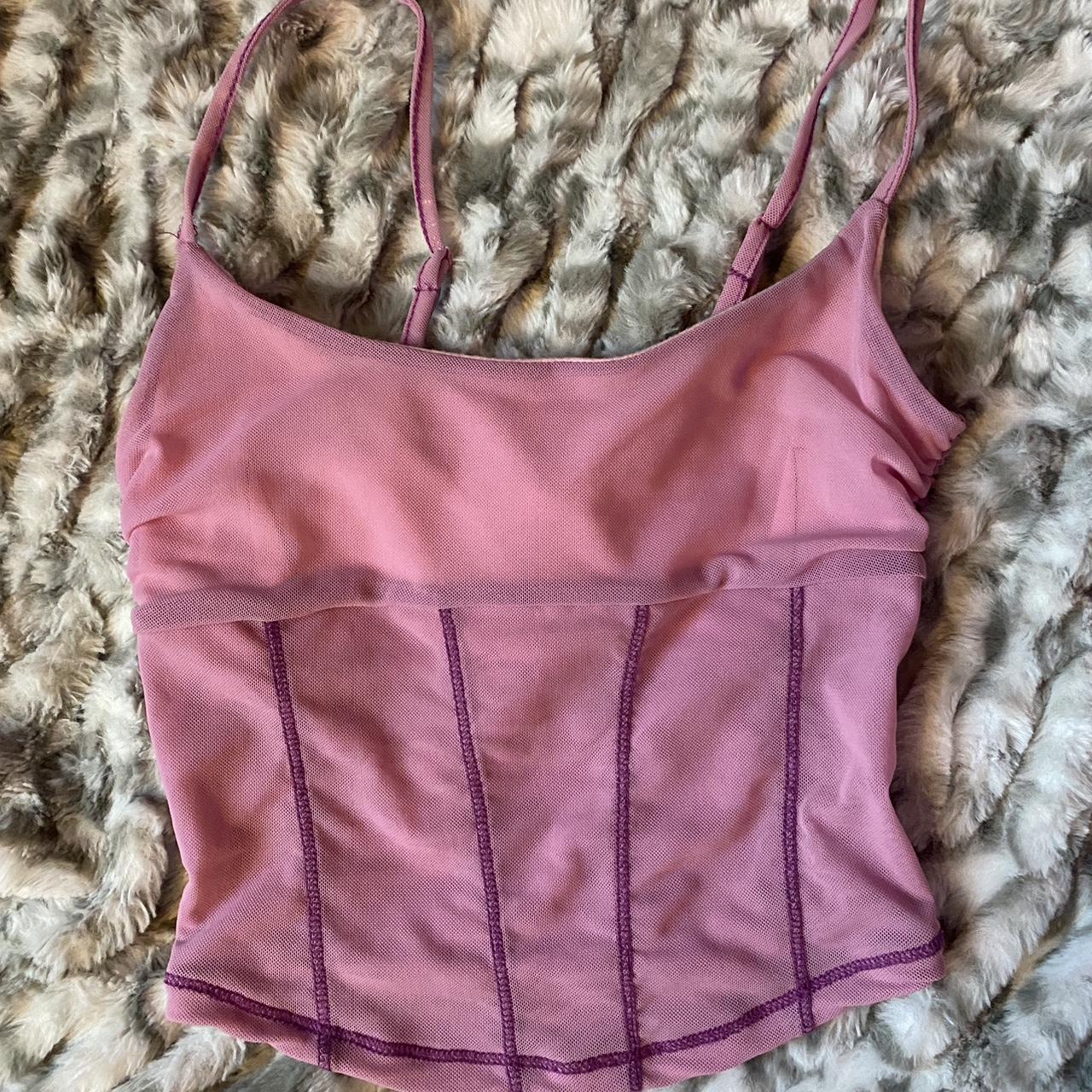 Urban Outfitters Women's Pink Vests-tanks-camis | Depop