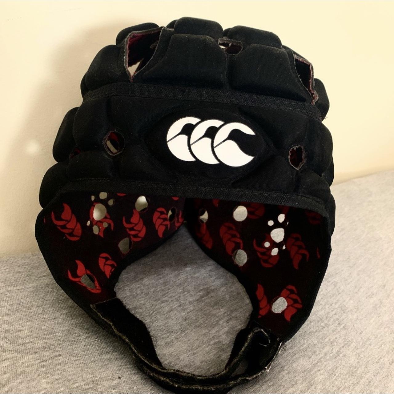 Men Canterbury Rugby head guard + red under armour... Depop