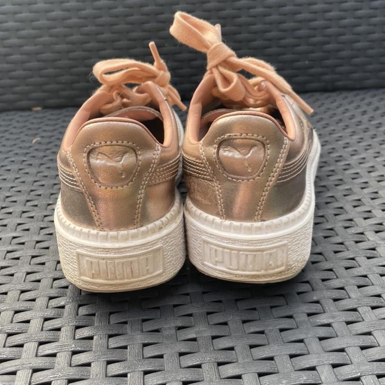 Puma Platform Trainers in Rose Gold Not sure of the