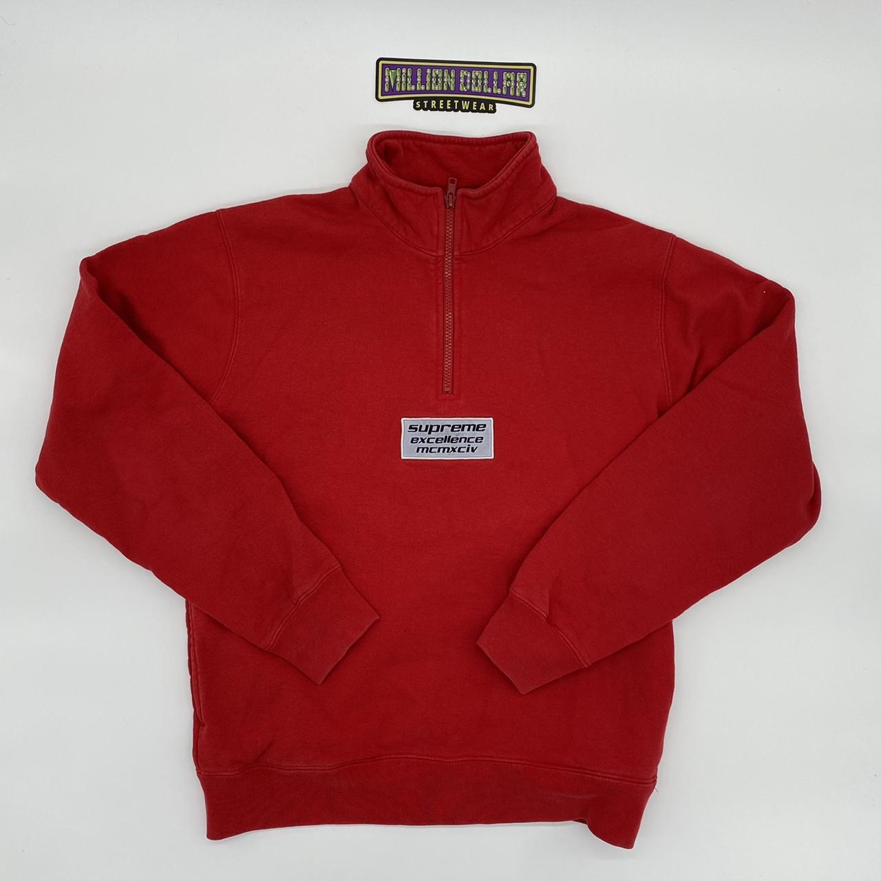 Supreme quarter zip discount fleece