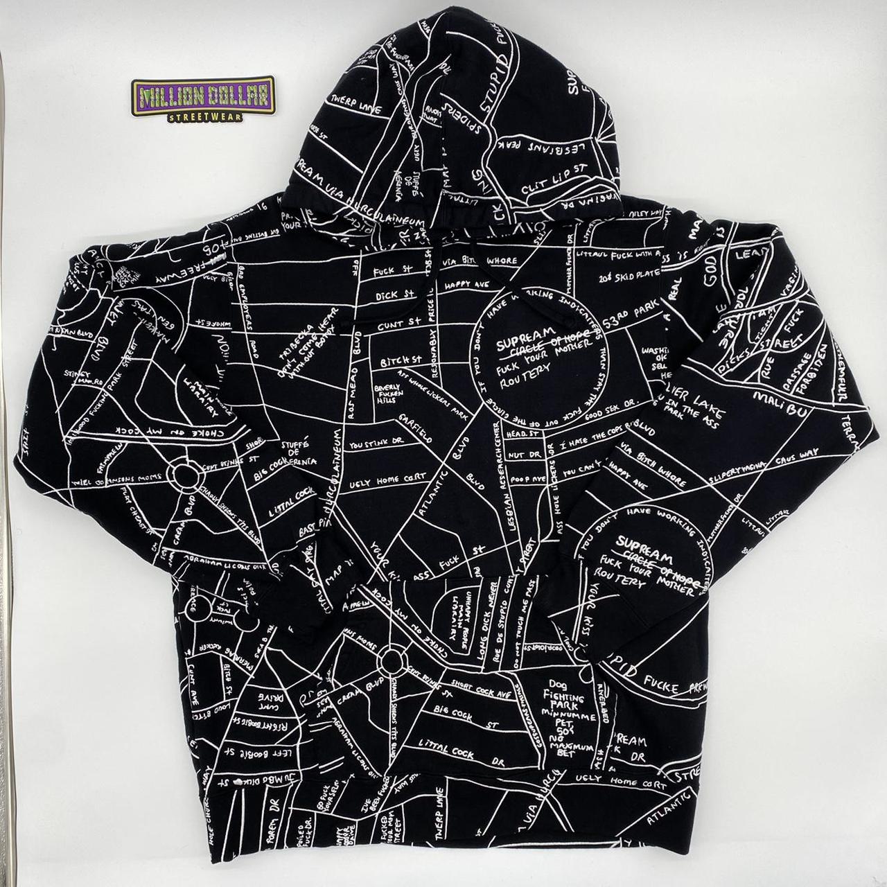 supreme gonz map hoodie