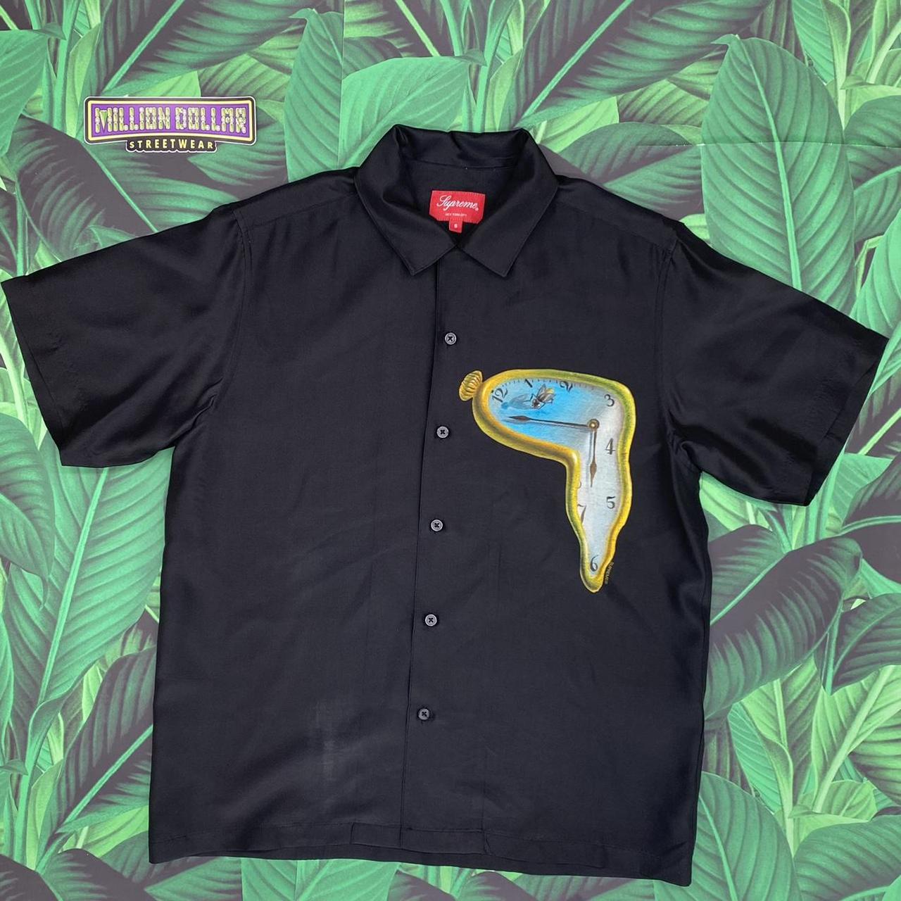 supreme persistence of memory silk shirt