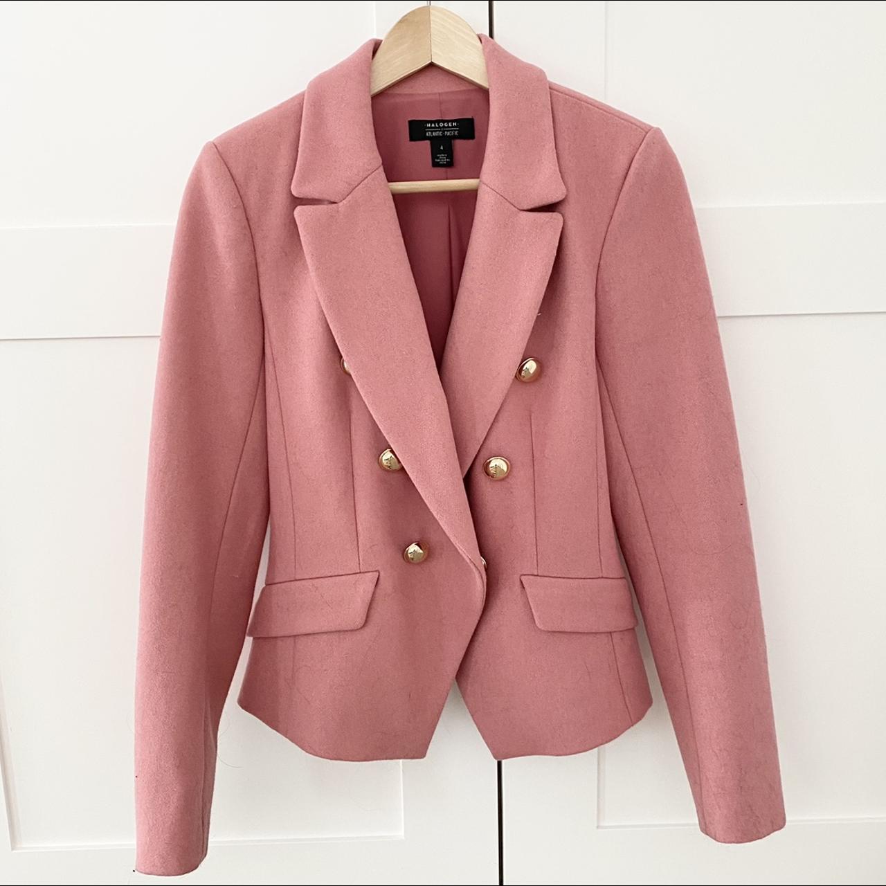 Halogen on sale pink blazer