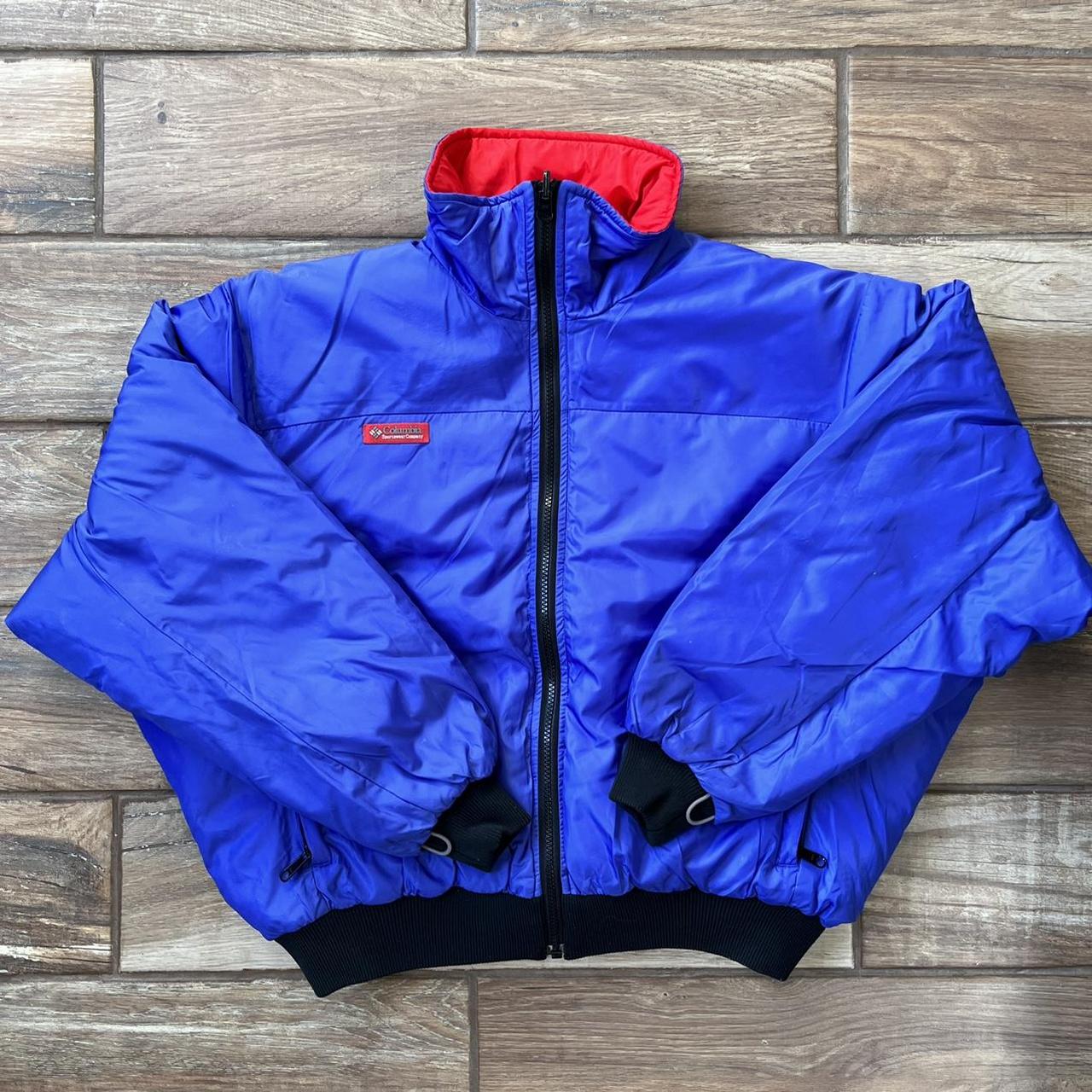 vintage columbia puffer jacket