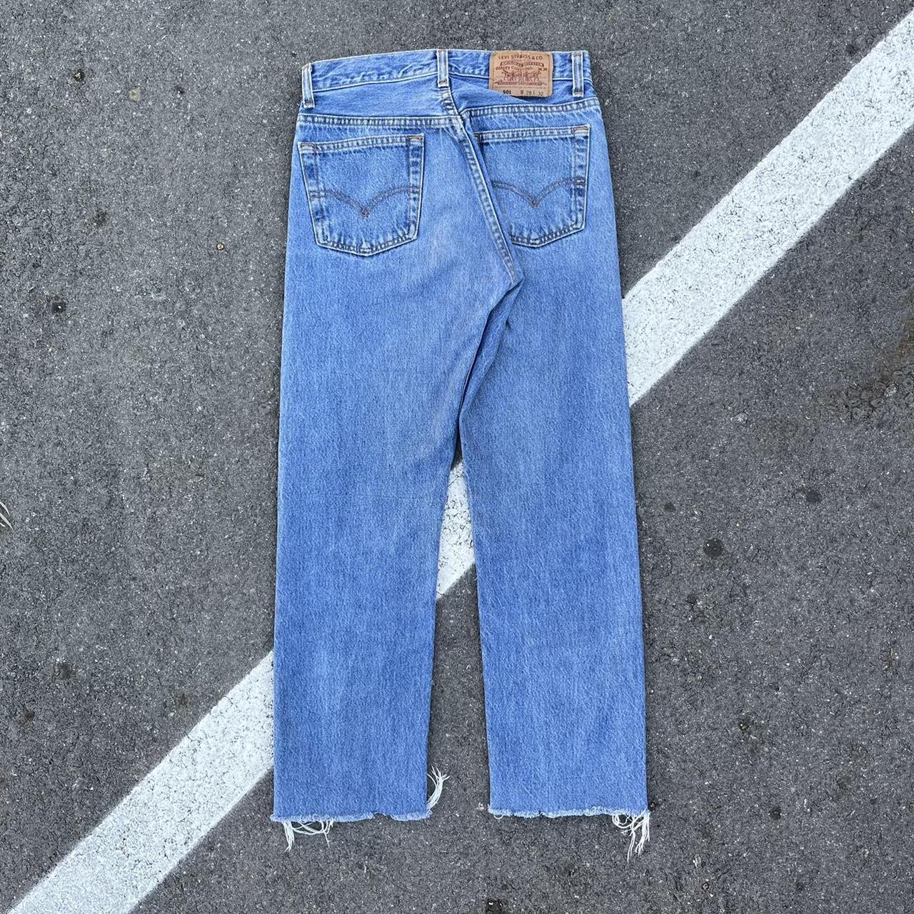 levi's 501 light wash vintage