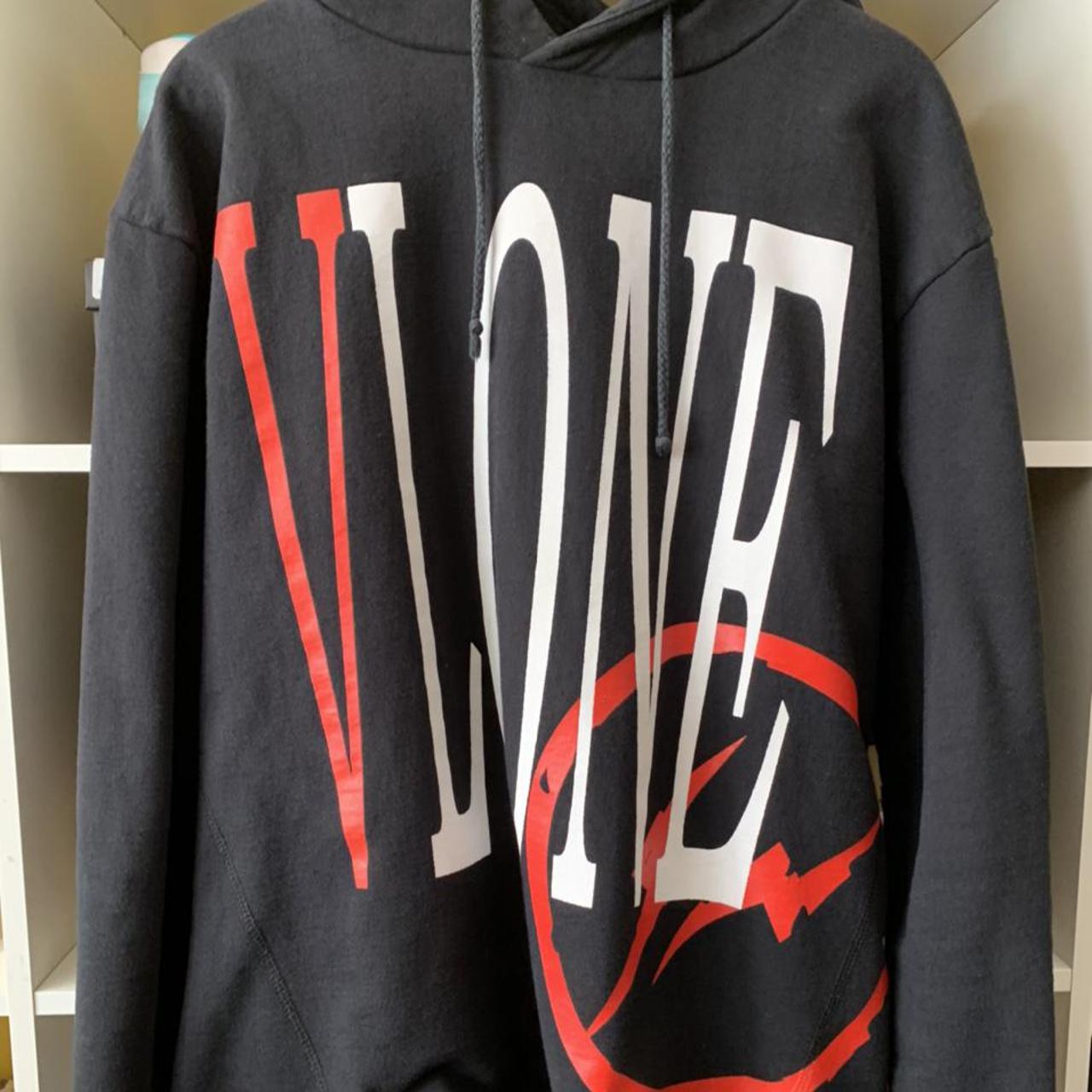 Louis Vuitton x Fragment design “Louis V.” Hoodie in - Depop