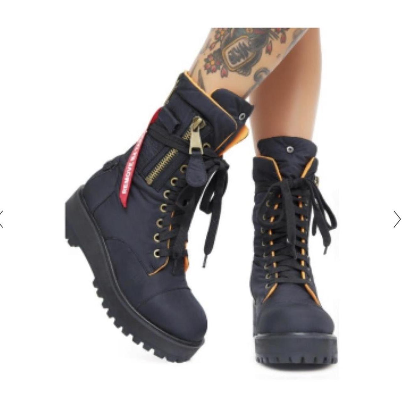 fly zone platform boots