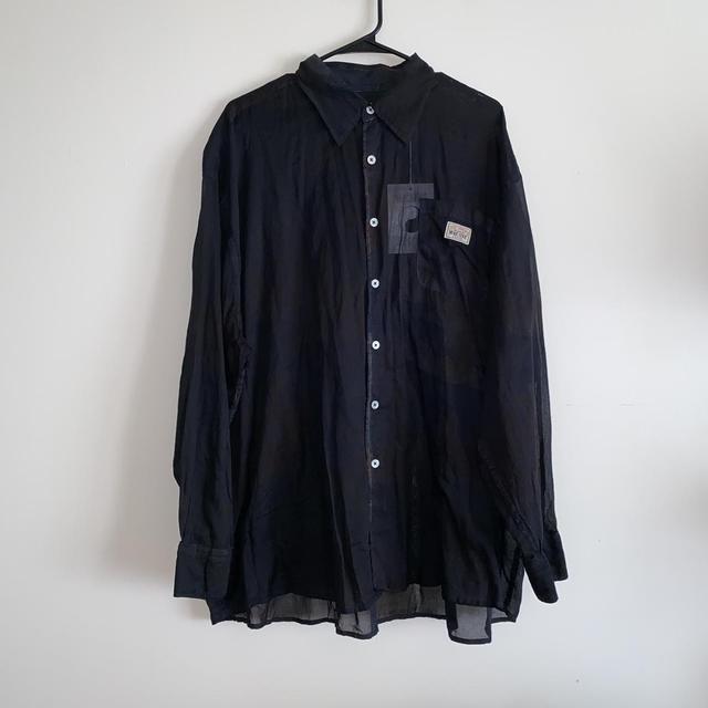 STUSSY X OUR LEGACY BORROWED SHIRT, Seven sea print