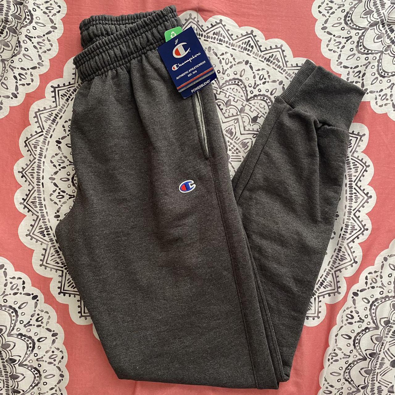 Champion Women's Grey Joggers-tracksuits | Depop