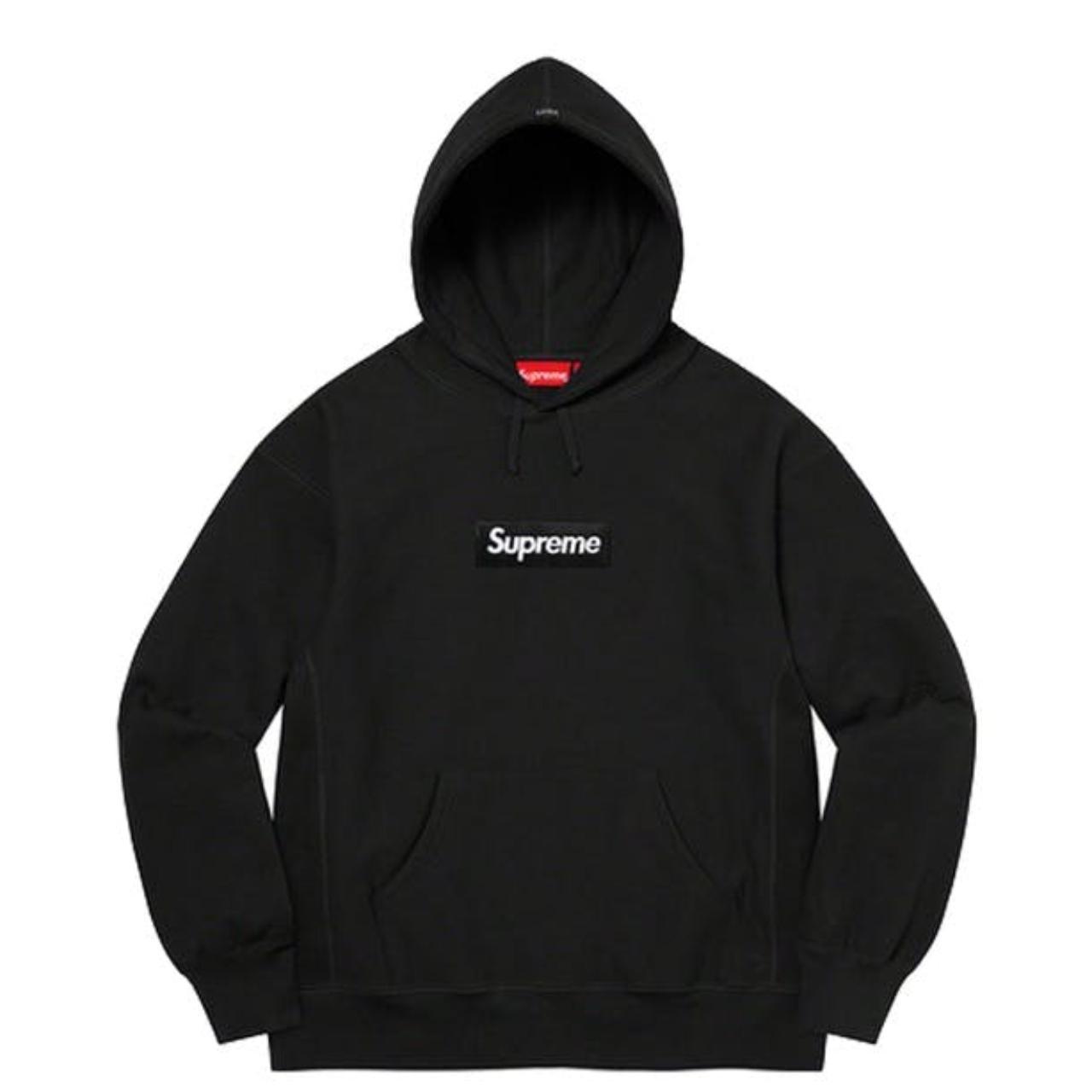 Supreme Black Hoodie black supreme hoodie supreme - Depop