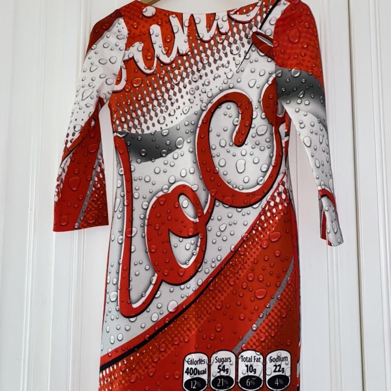 Moschino couture Coca Cola dress Mid length Low