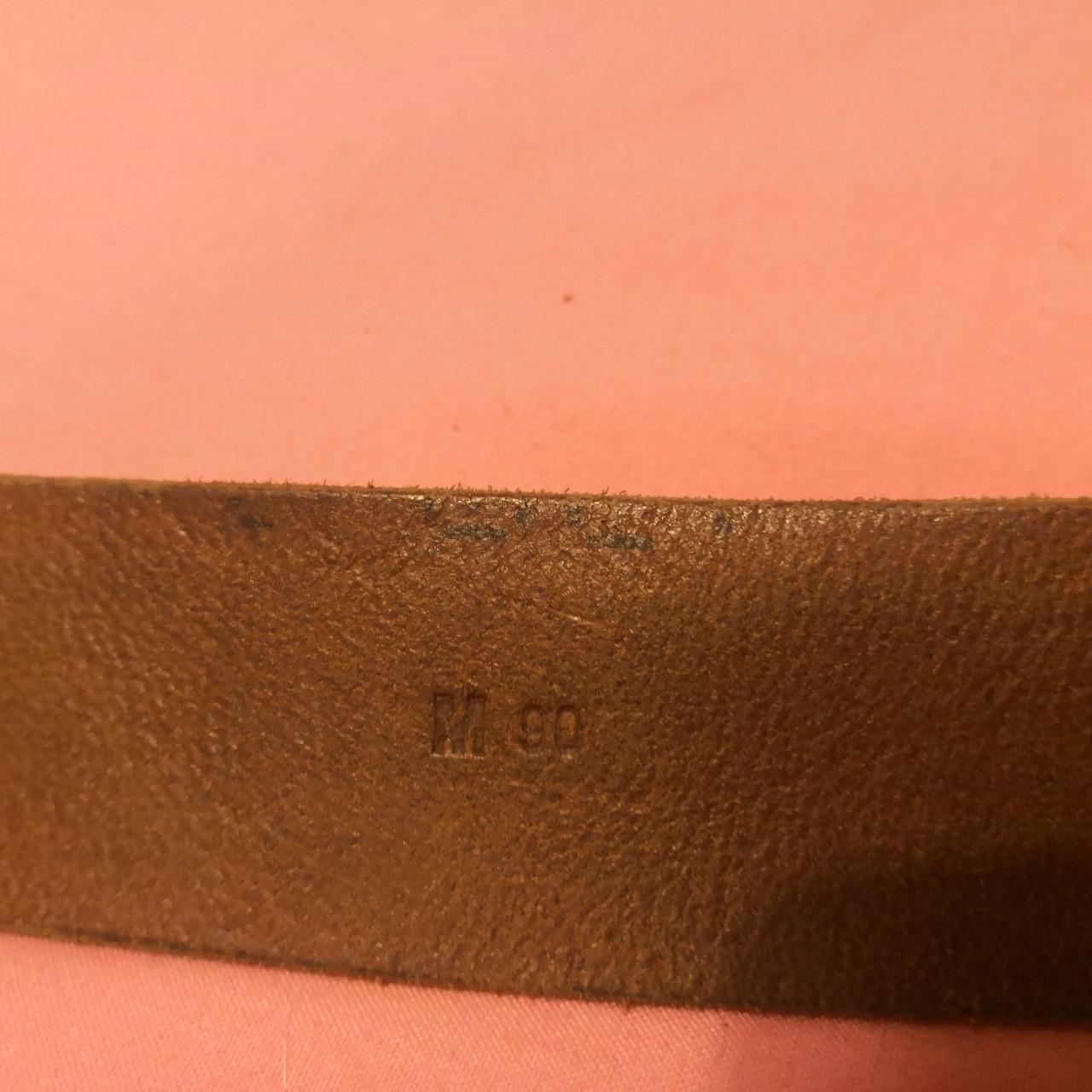 MCS Marlboro Classics Tan Leather Belt 42