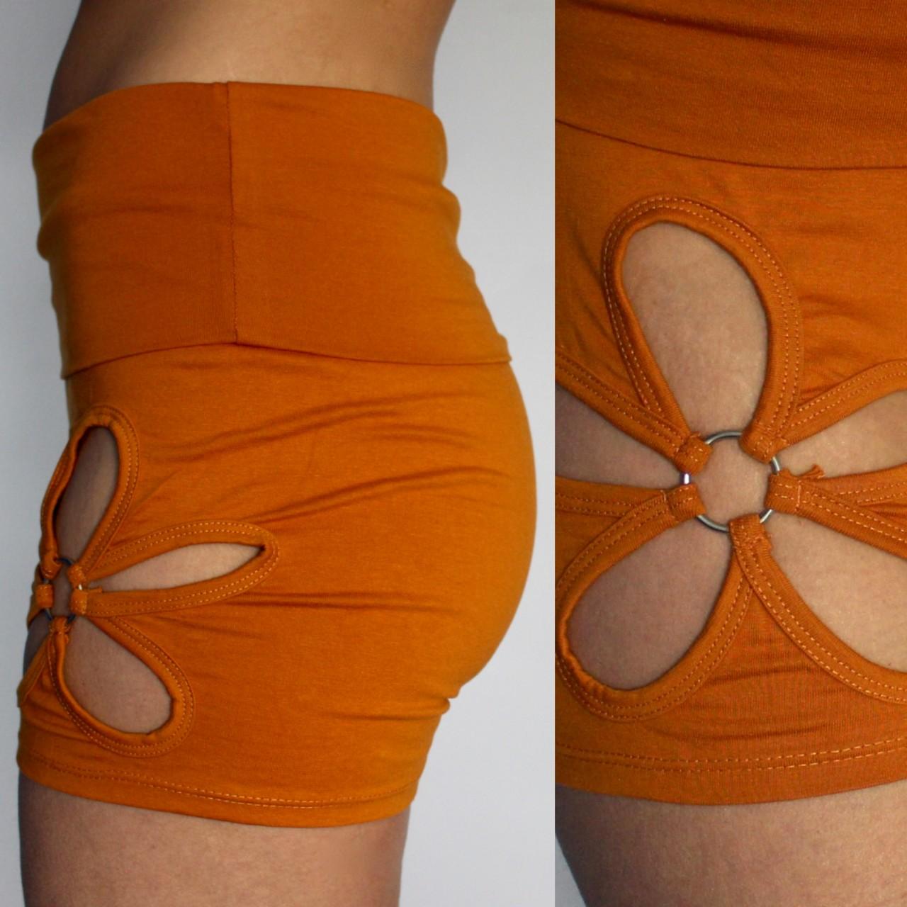 Women's Orange Shorts Depop