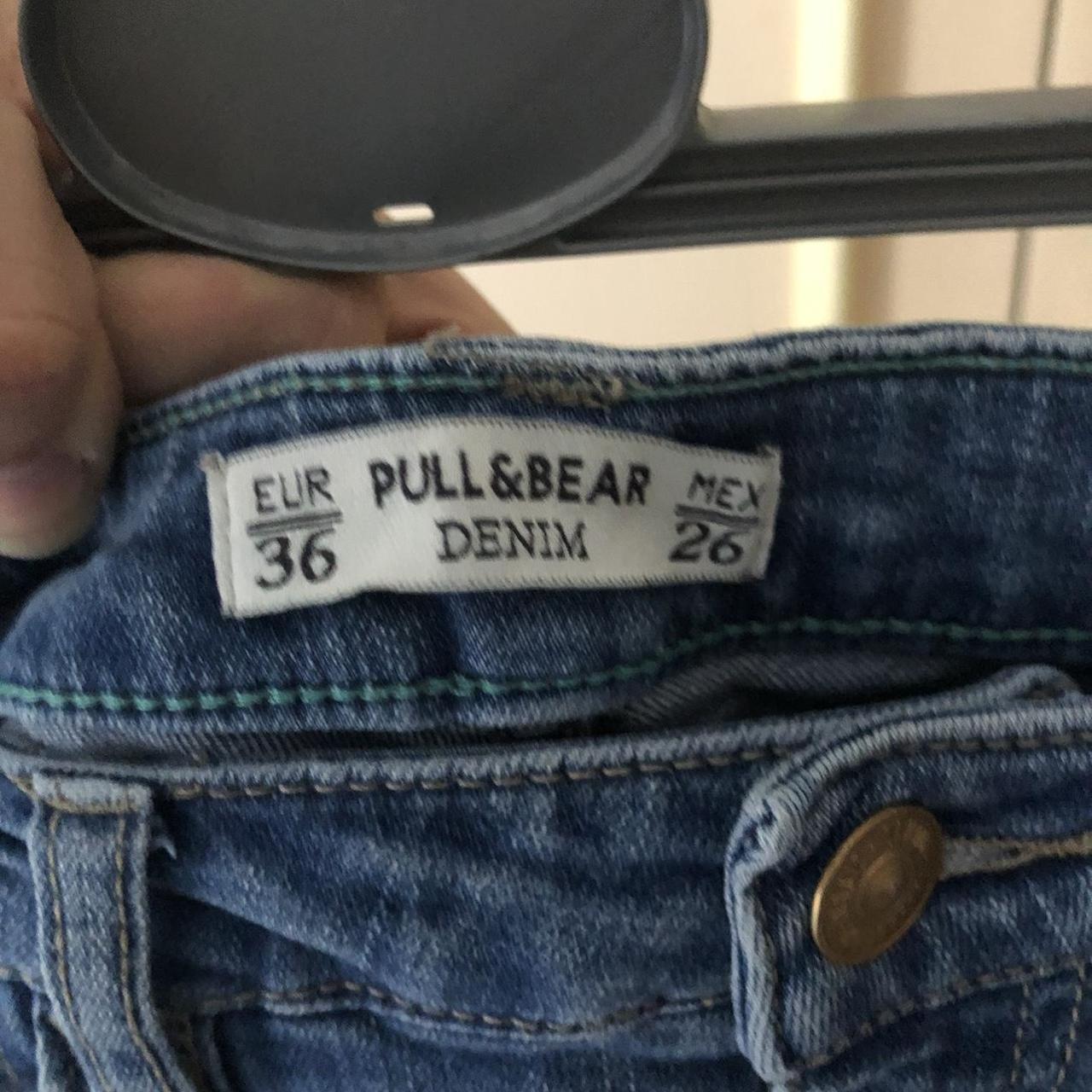 Pull&Bear Women's Blue Jeans | Depop