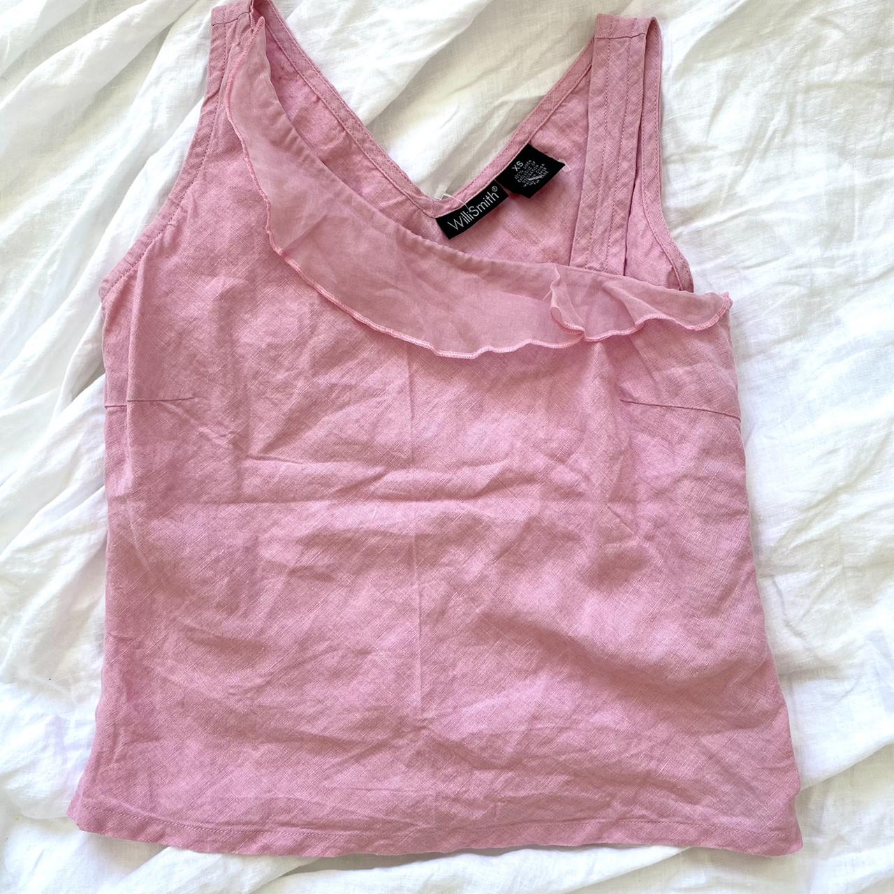 Y2k Vintage Barbie Pink Tank Top 💕 Adorable Light - Depop