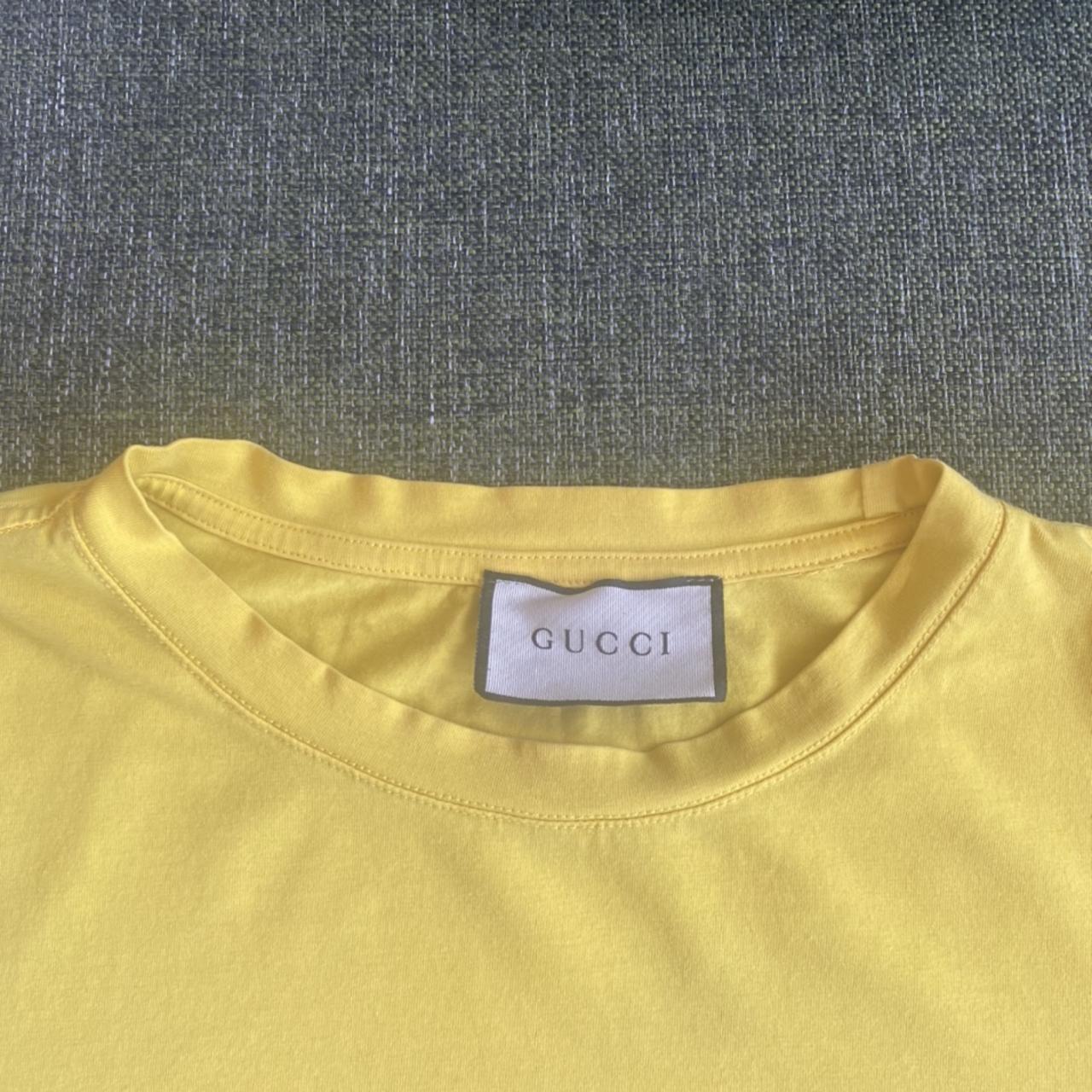 Gucci Yellow TShirt “I Want To Go Back To... Depop