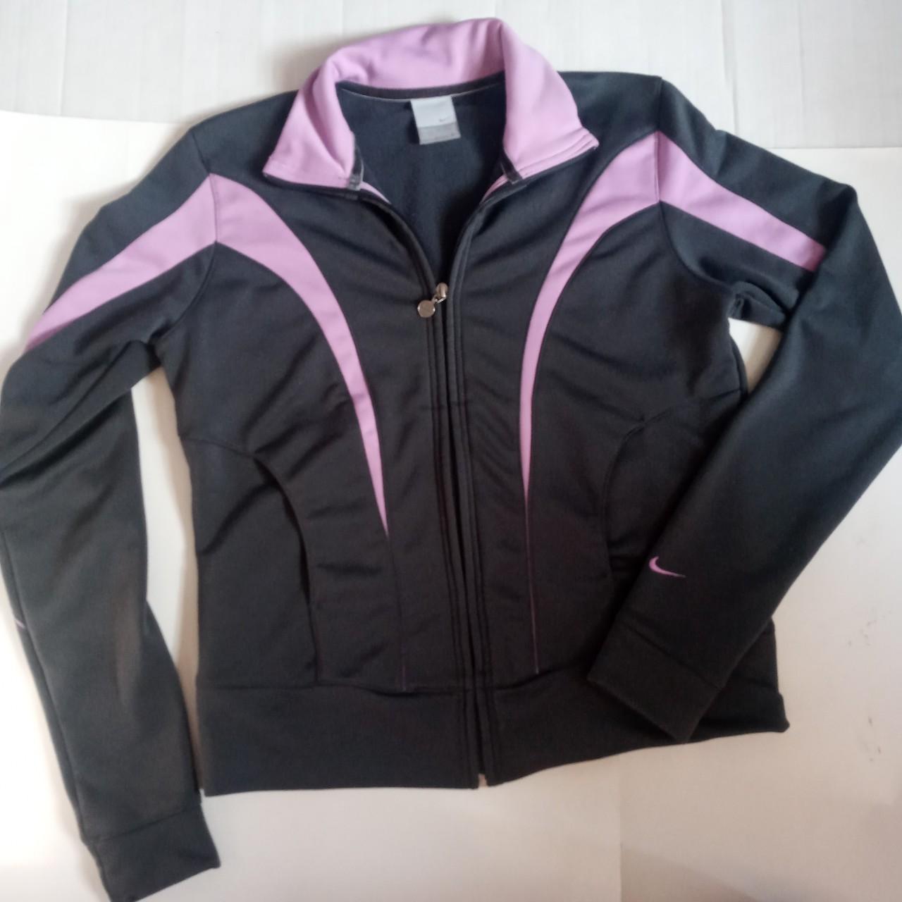 Nike Women's Purple and Grey Jacket (2)