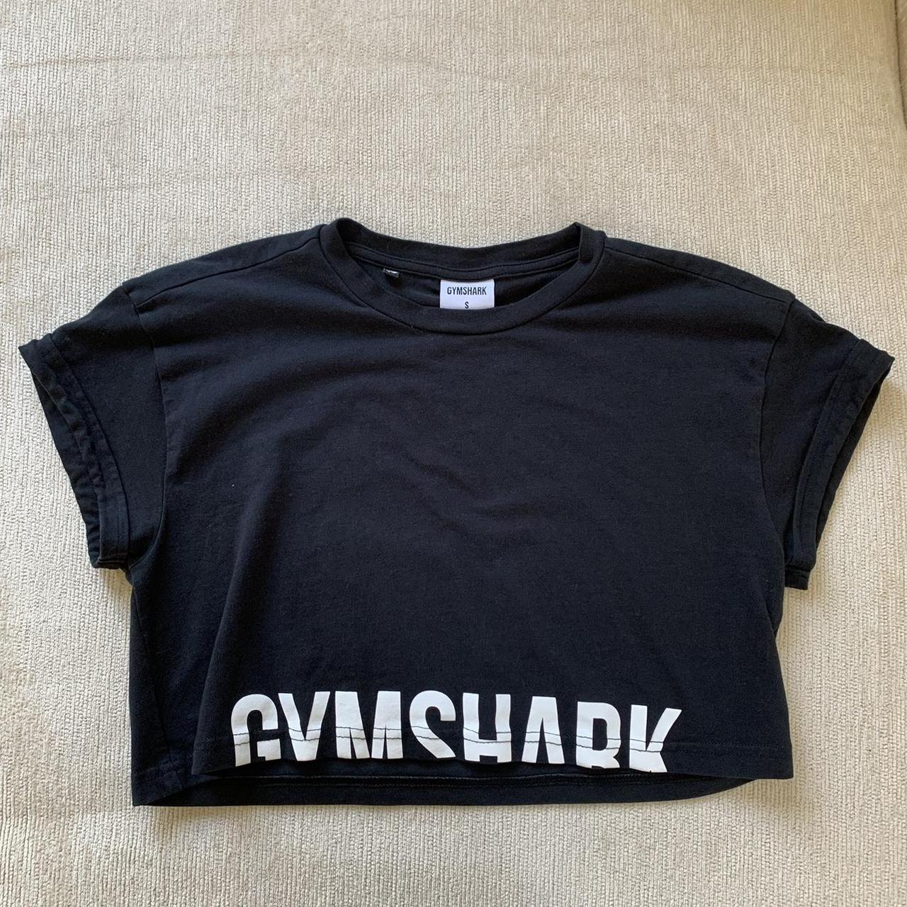 Cropped Gymshark Tee Size Small Great Condition Depop