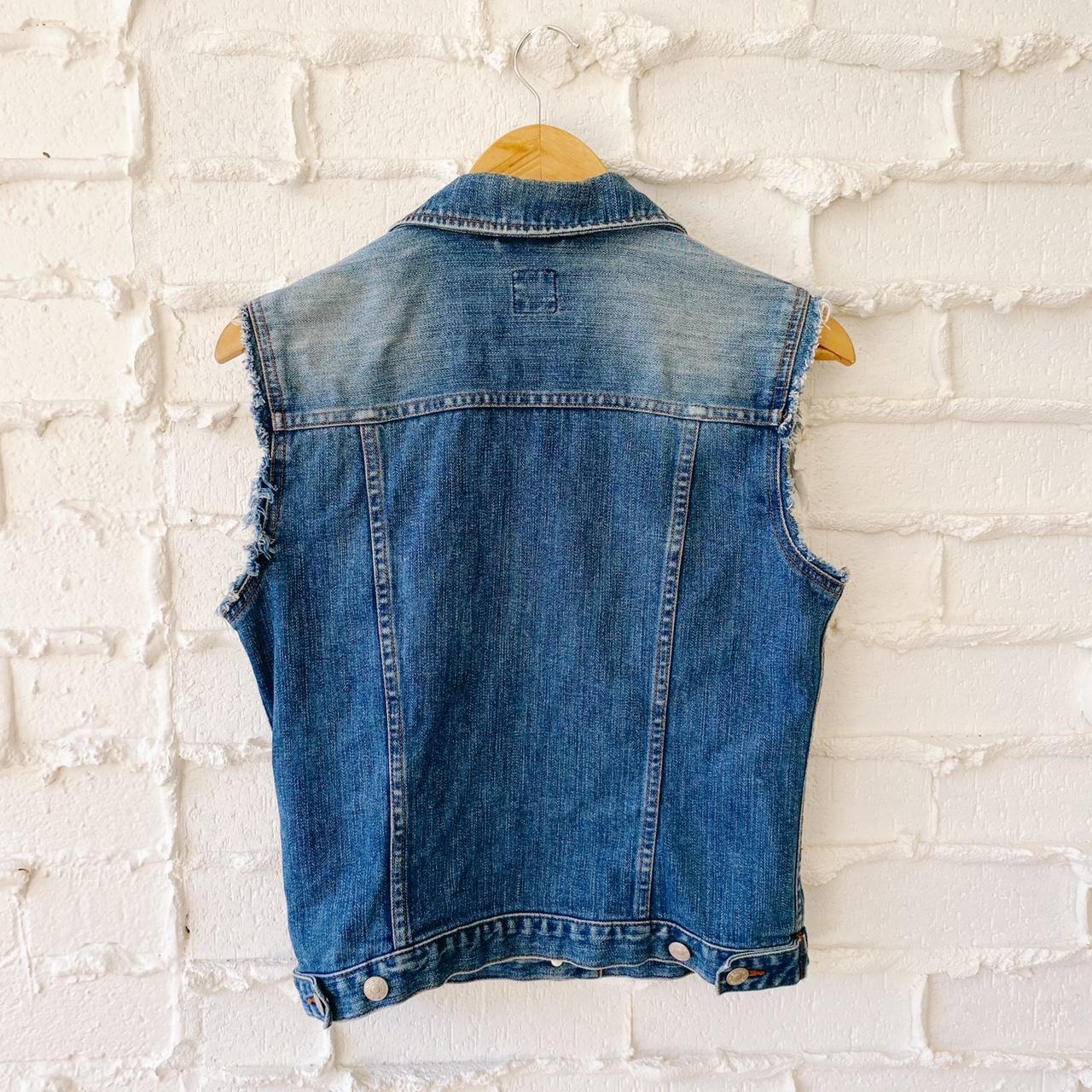 Vintage ESPRIT Denim Vest This is such a cool,... Depop