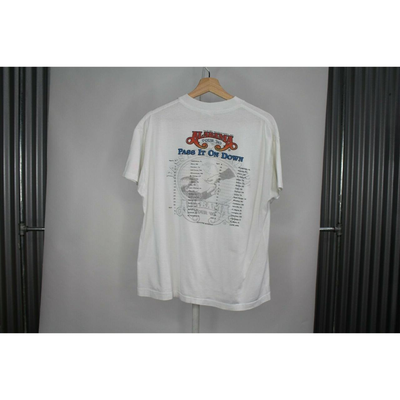 H330 Vintage 1990 Alabama Tour HEFT Tee Jays Shirt... Depop