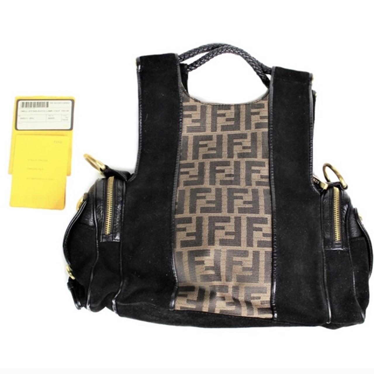 fendi small spy bag zucca lamb calf