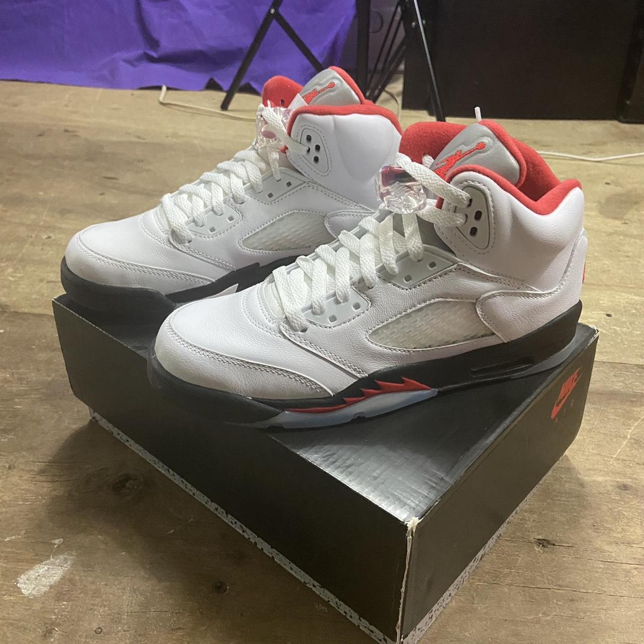 fire red 5s size 6.5